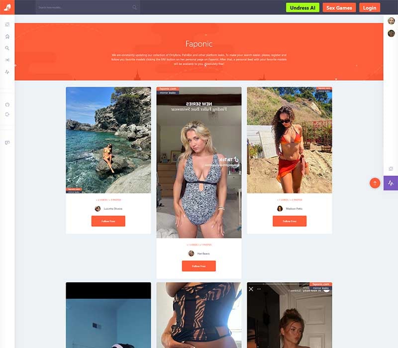 Faponic Homepage